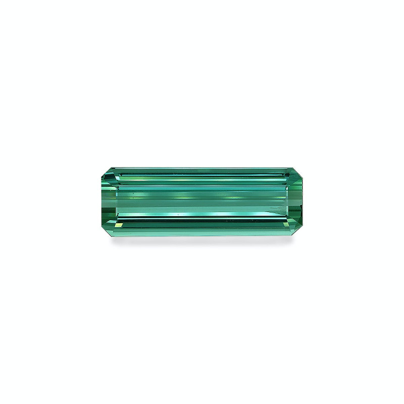 RECTANGULAR-cut Green Tourmaline Seafoam Green 32.25 carats
