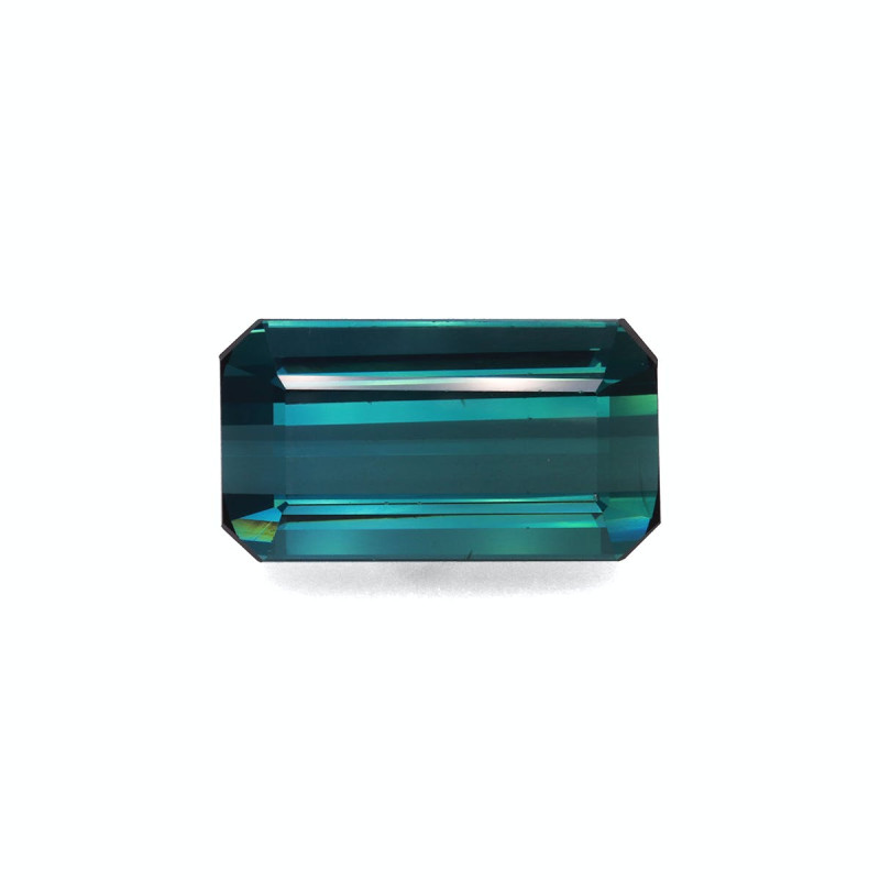 RECTANGULAR-cut Blue Tourmaline Ocean Blue 17.61 carats