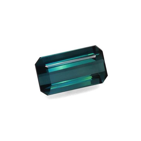 RECTANGULAR-cut Blue Tourmaline Ocean Blue 17.61 carats