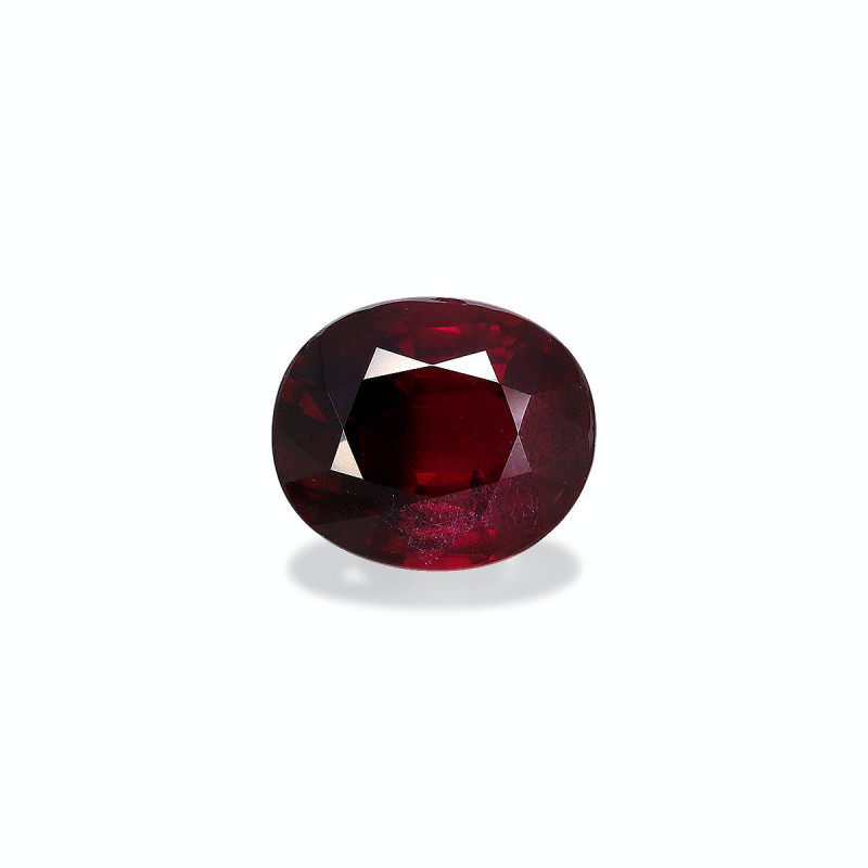 Rubis du Mozambique taille OVALE Rouge 5.02 carats