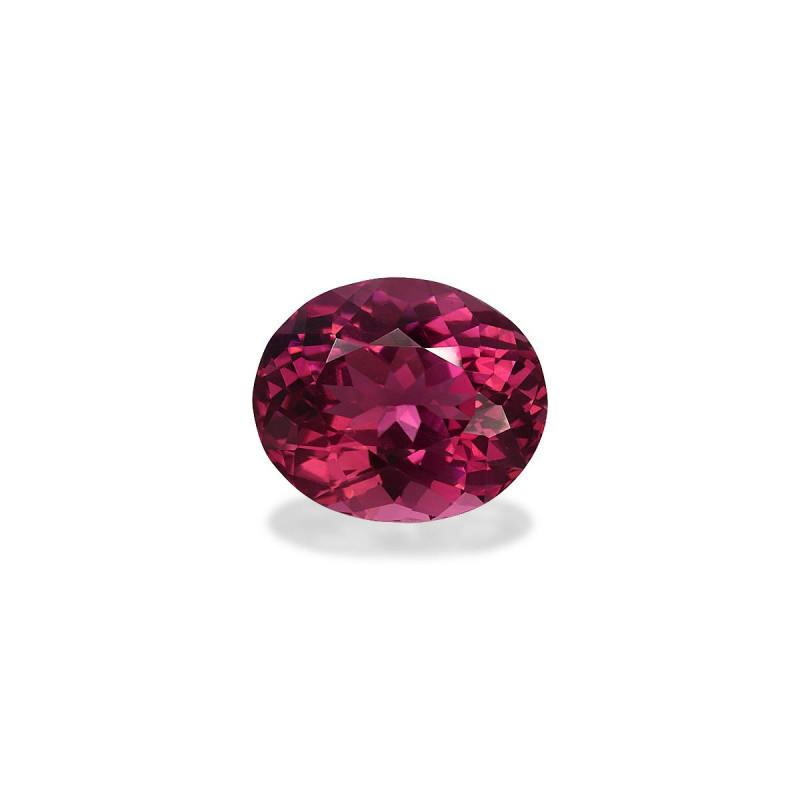 OVAL-cut Pink Tourmaline Fuscia Pink 5.88 carats