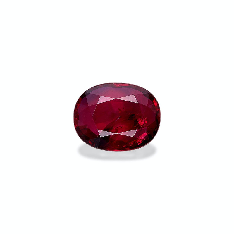 Rubis du Mozambique taille OVALE Rouge 4.04 carats