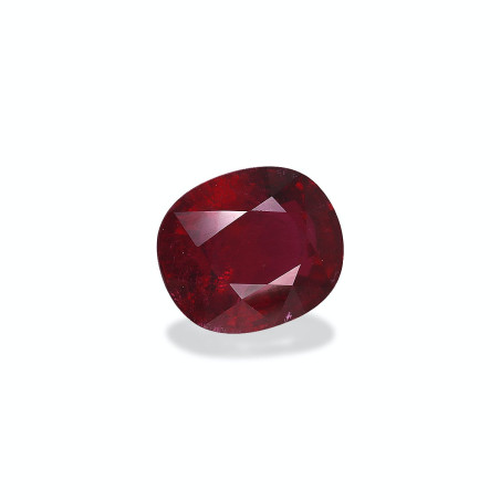 CUSHION-cut Rubellite Tourmaline Red 7.50 carats