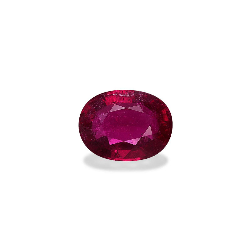 OVAL-cut Rubellite Tourmaline Red 6.62 carats