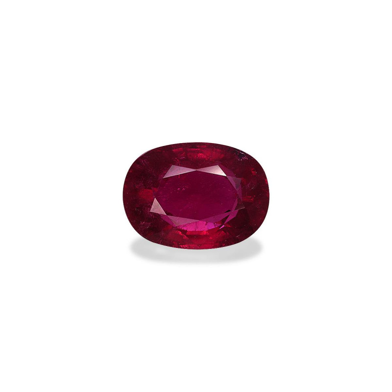 红碧榴石 taille 椭圆形 红色 5.55 carats