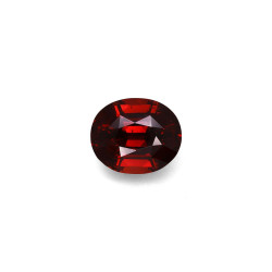 spessartite الحجم بيضاوي...