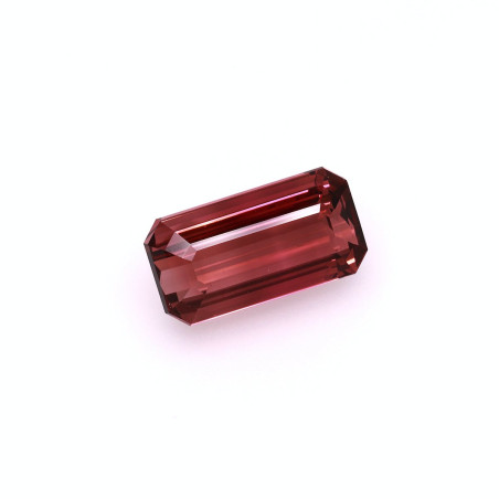 RECTANGULAR-cut Pink Tourmaline Rosewood Pink 11.15 carats