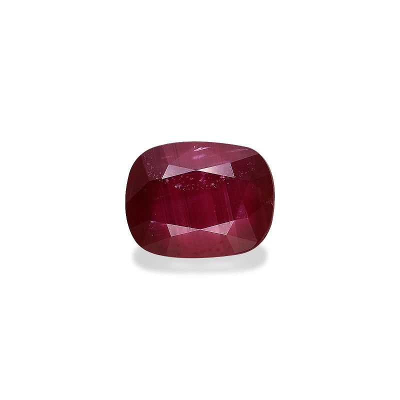 莫桑比克红宝石 taille 靠垫 红色 5.05 carats