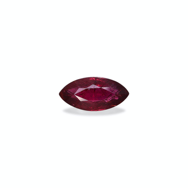 莫桑比克红宝石 taille 靠垫 红色 4.02 carats