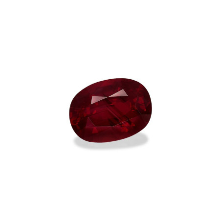 Rub&iacute;es de Mozambique taille OVALE Rojo 6.04 carats