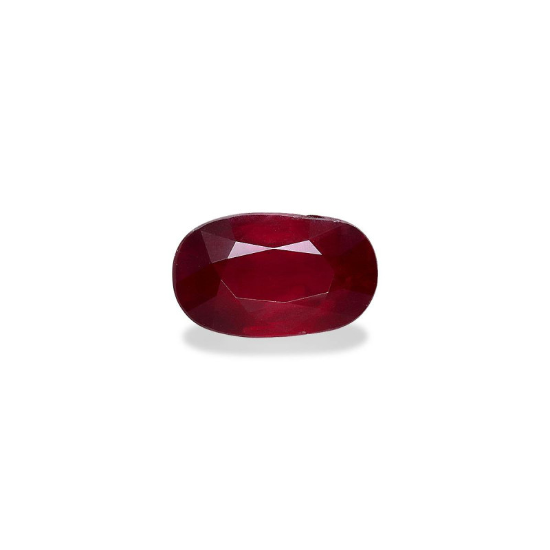 OVAL-cut Mozambique Ruby Red 3.01 carats