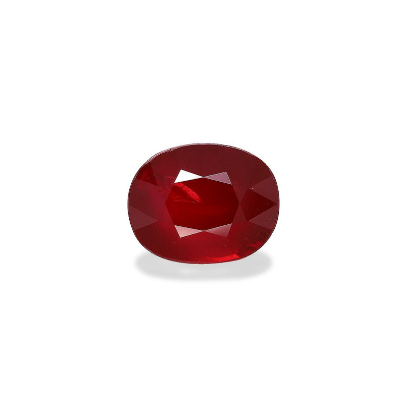 OVAL-cut Mozambique Ruby Red 3.02 carats