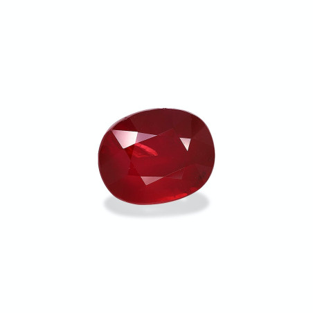 OVAL-cut Mozambique Ruby Red 3.02 carats