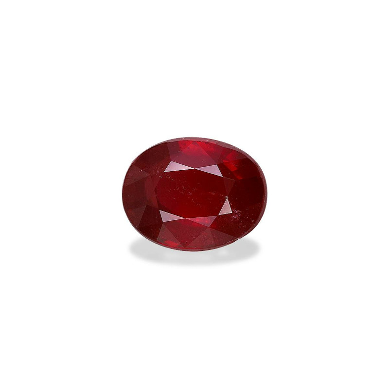 Rubis du Mozambique taille OVALE Rouge 3.00 carats