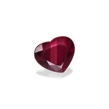 HEART-cut Mozambique Ruby Red 3.03 carats