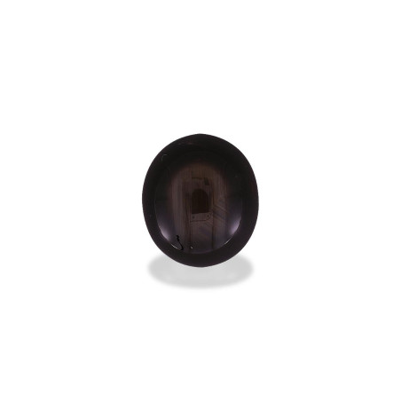 Saphir étoilé noir taille OVALE Black 20.65 carats