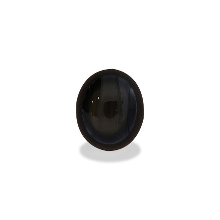 Saphir étoilé noir taille OVALE Black 20.64 carats