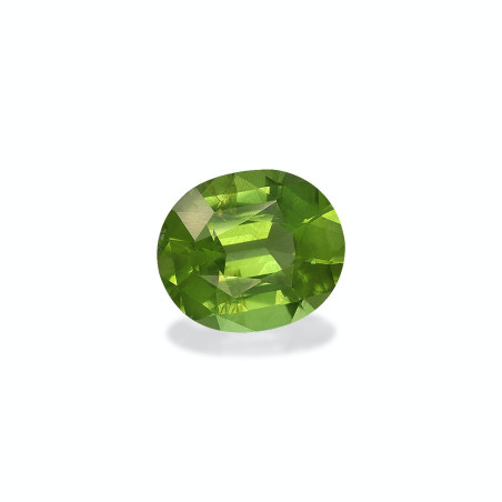 OVAL-cut Peridot Green 6.21 carats