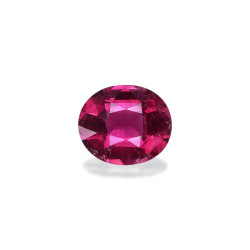 OVAL-cut Rubellite...