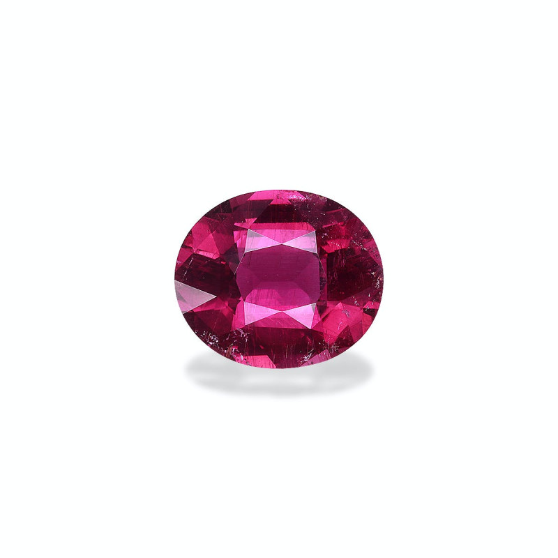 红碧榴石 taille 椭圆形 红色 6.99 carats