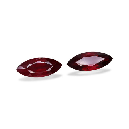 MARQUISE-cut Mozambique Ruby Red 8.09 carats