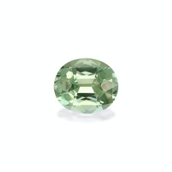Grüner Turmalin lengte OVAL...