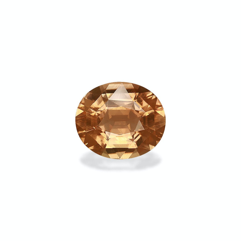 Tourmaline jaune taille OVALE  6.68 carats