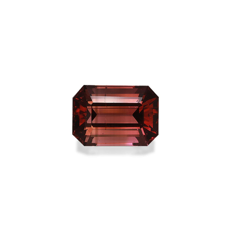 RECTANGULAR-cut Pink Tourmaline Rosewood Pink 9.27 carats