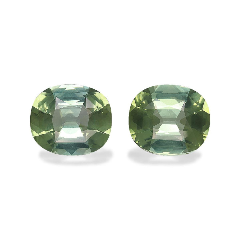 CUSHION-cut Green Tourmaline  30.15 carats