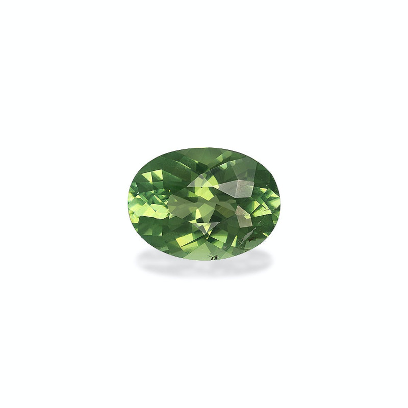 OVAL-cut Green Tourmaline Pistachio Green 6.17 carats