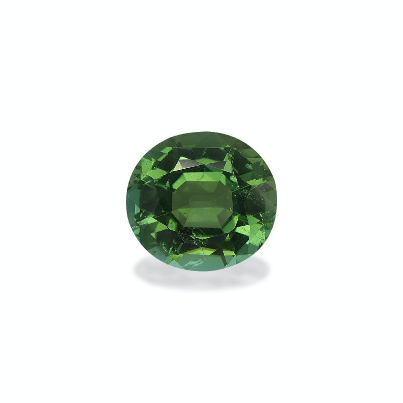 OVAL-cut Green Tourmaline Green 6.67 carats