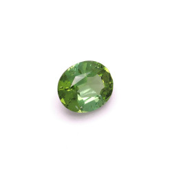 Gr&uuml;ner Turmalin lengte OVAL Limettengr&uuml;n 7.84 karaten