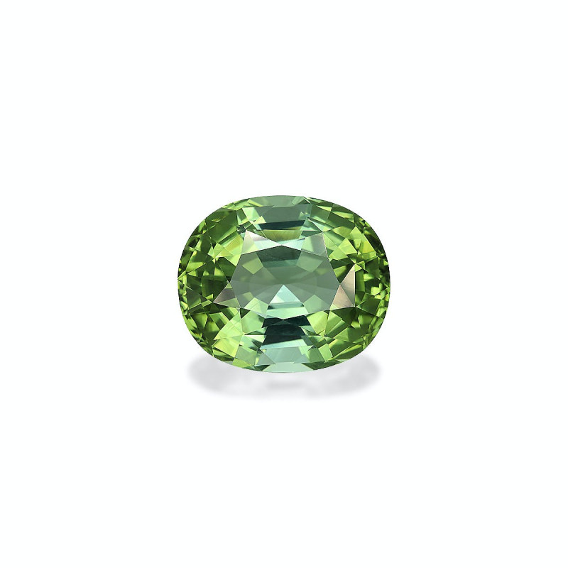 OVAL-cut Green Tourmaline Pale Green 27.00 carats