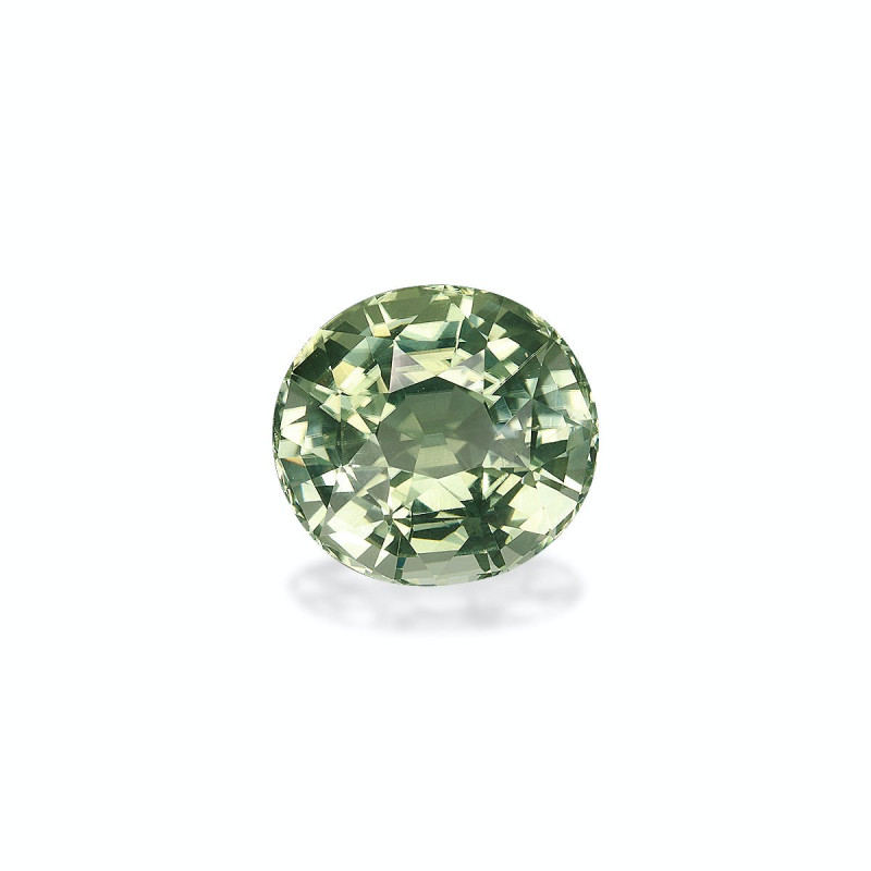 OVAL-cut Green Tourmaline Pale Green 7.79 carats