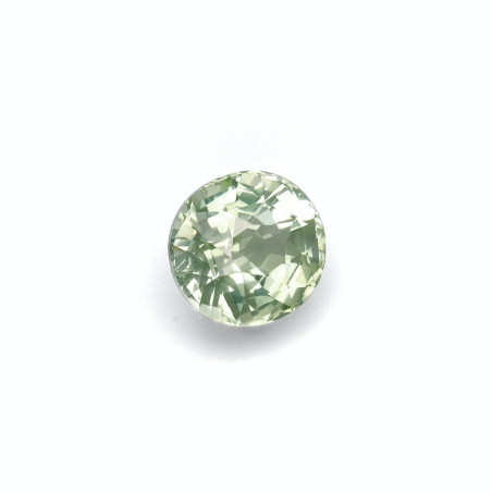 Grüner Turmalin lengte OVAL Blasses Grün 7.79 karaten