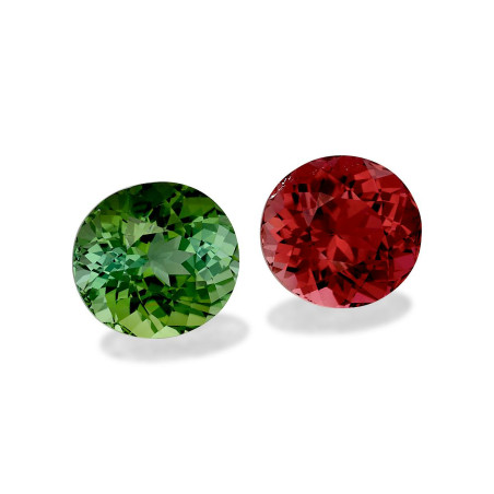 OVAL-cut Compliment Colour Tourmaline  17.93 carats