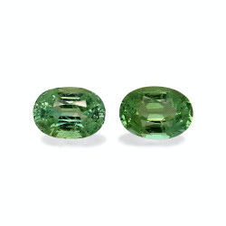 Grüner Turmalin lengte OVAL...