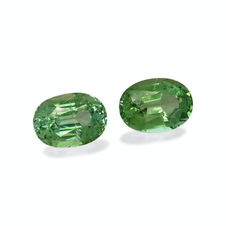 Grüner Turmalin lengte OVAL Grün 14.16 karaten
