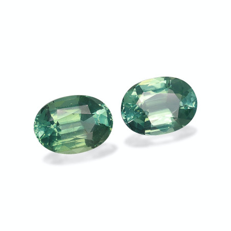 OVAL-cut Green Tourmaline Green 13.07 carats