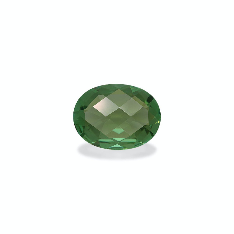 OVAL-cut Green Tourmaline Green 6.92 carats
