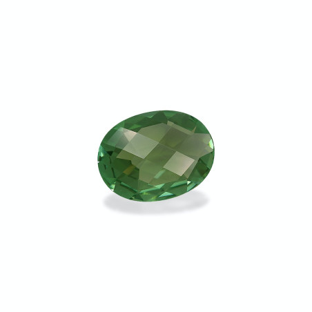Grüner Turmalin lengte OVAL Grün 6.92 karaten