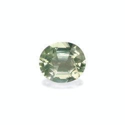 Tourmaline Verte taille OVALE Vert P&acirc;le 9.85 carats
