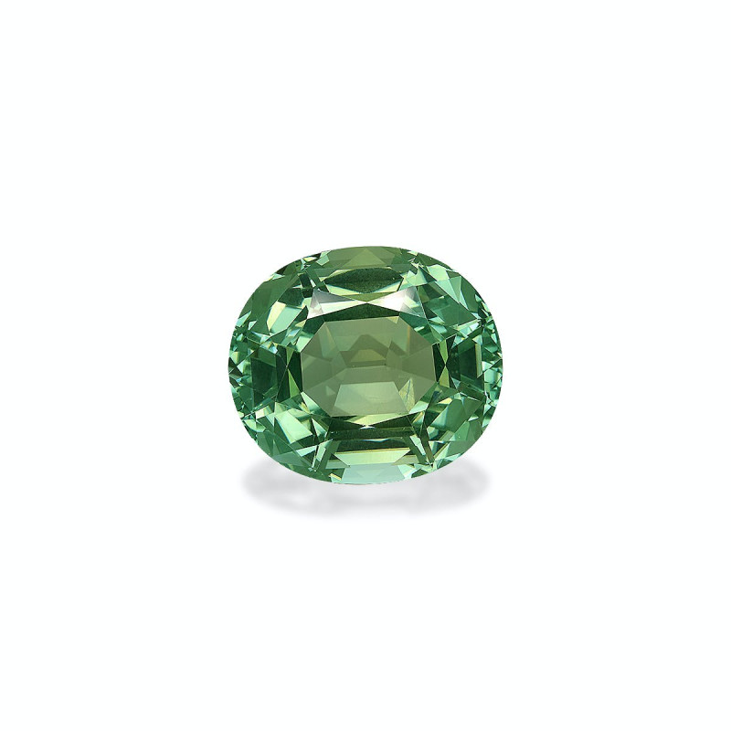 OVAL-cut Green Tourmaline Pale Green 34.22 carats