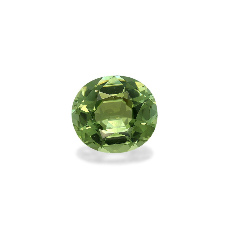 OVAL-cut Green Tourmaline Pistachio Green 23.53 carats