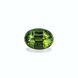 OVAL-cut Green Tourmaline...