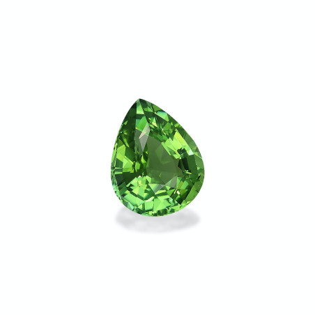 Pear-cut Green Tourmaline Pistachio Green 12.59 carats