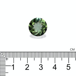 Ronde Katoengroene Toermalijn van 7,64 karaat