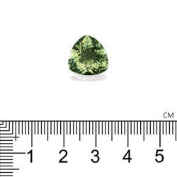 Trilliant geslepen Groene Toermalijn Olijfgroen 6.61 karaat