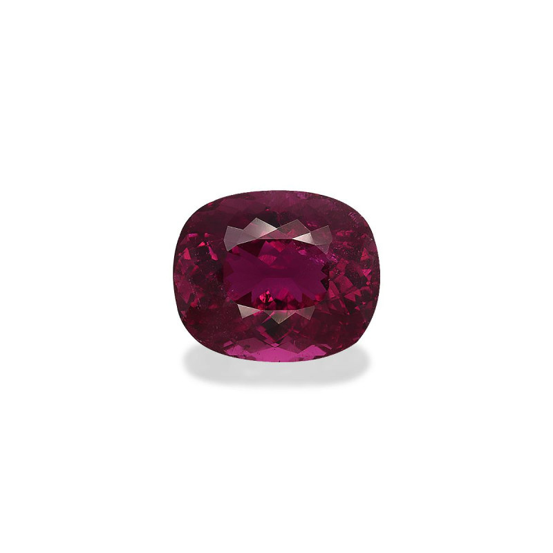 CUSHION-cut Rubellite Tourmaline Rose Red 12.97 carats