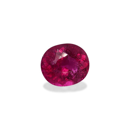 Rubellit lengte OVAL Pink 21.91 karaten